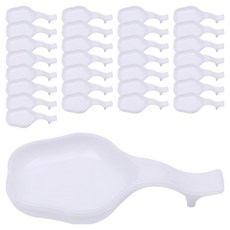 소울리치 실용적인 서예용품 꽂모양 먹물접시 화이트 6 x 6 cm, 40개