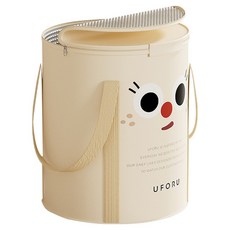 UFORU 五層加厚保溫沐足泡腳袋 附蓋 中, 奶油白, 1個