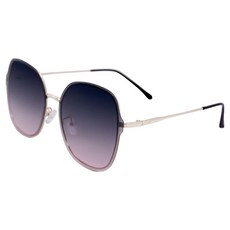 ALEGANT 輕時尚透視金屬鏡框設計太陽眼鏡 UV400