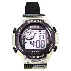 Dream Store 運動風手錶, 黑色, 1個