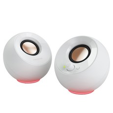크리에이티브 페블 SE RGB 2 채널 PC 스피커, 화이트, MF1725 PEBBLE SE