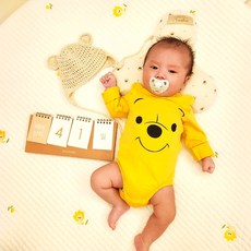 Cocomabelle 優質100支純棉角色刺繡圓形地墊 凱拉恐龍, 1個, 象牙白