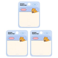 KAKAO FRIENDS Little Friends圓形黏貼便利貼, 瑞安, 3個