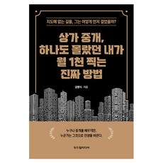 상가 중개 하나도 몰랐던 내가 월 1천 찍는 진짜 방법, 두드림미디어, 김명식