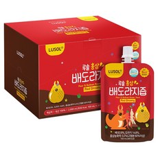 LUSOL 紅蔘桔梗水梨汁, 100ml, 20個