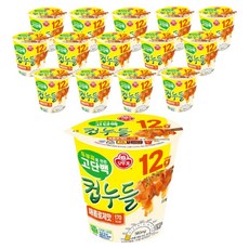 OTOKI 不倒翁 高蛋白豆皮杯麵 香辣粉紅醬口味 48g, 15入