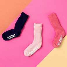 PAUL FRENZ 兒童單一尺寸襪子3雙組 珍
