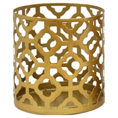 Treobar 優雅小型壁掛式燭台 8 x 8.5 cm, A 大浩 金色