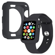 Timo 防摔邊框矽膠保護殼套, 1個, 黑色