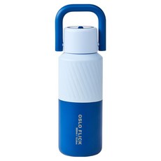 OSLO Flick 隨行杯, 天藍色 + 海軍藍, 1個, 380ml