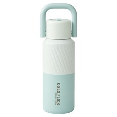 OSLO Flick保溫瓶, 薄荷綠 + 綠色, 1個, 380ml