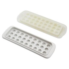 iSFun 珍珠水球 塑料造型製冰盒, 1個, 白色