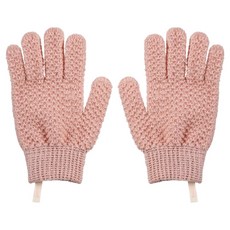 FaSoLa 5指沐浴手套, 粉色, 2個, 1雙