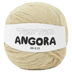 Ancalls Tamtam 安哥拉編織線, 1個, 002 淺米色