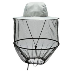 臉部防護防蟲養蜂帽, 單一商品, 灰色