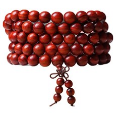 Brandion 實木幸運念珠手鍊 14號 1.2cm珠子, 1個, 單一顏色