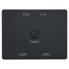 YTEK 2:2 USB 2.0 手動選擇器 2對2 切換器, 1個, YT-USW22A