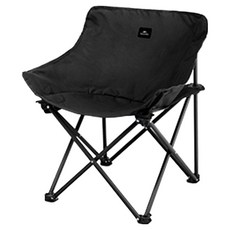 Naturehike 挪客 星月 聚攏式月亮椅 T01 L, 黑色, 1個