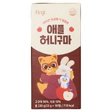 Firgi 蘋果蜂蜜地瓜嬰兒餅乾 10入, 1個, 蘋果地瓜