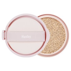 Huxley 精華遮瑕輕薄層次氣墊粉餅 補充蕊 12g, 1個, 01 沙漠蜜桃