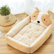 秋田犬寵物床, 米色, 1個