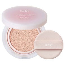Huxley Unseen Layer精華遮瑕氣墊粉餅 12g, 1個, 01 沙漠桃