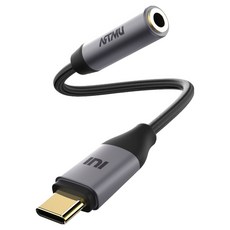 ARTMU USB Type-C 轉 3.5mm 耳機孔轉接器 Light, 1個, 單一顏色, 11.5cm