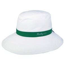 VoulezVous WILD WIRE 戶外高爾夫防水雨帽, 白色 + 綠色