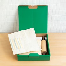 eguchitoys 蒙特梭利廚房工作組, 桿麵棍 + 圍裙 + 砧板, 1盒