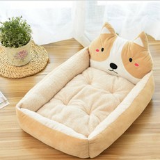 秋田犬寵物床, 米色, 1個