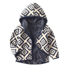 好玩旅物 兒童款搖粒絨保暖內刷毛連帽外套