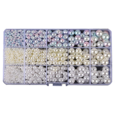 DULU 多樣DIY珍珠串珠 1300件組, 類型2, 1套