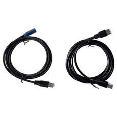 루나랩 모니터암 전용 USB C + A 케이블 세트, 1세트, 1.8m