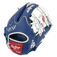 롤링스 셀렉트 프로 라이트 스페셜 오더 MLB 팀 로고 글러브 GHW5SPL205W-2-LAD, 로열, 1개