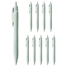 uni JETSTREAM 軟色原子筆 黑色墨水 0.5mm, 10個, 柔和綠