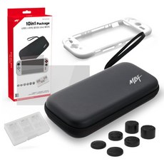 MYBESTFRIEND 任天堂 Switch 2 多合一 10合1 組合包套組, 1套, MBF-N210IN1, 混合顏色