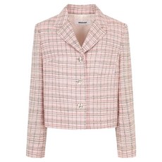 NICE CLAUP 女款單排扣短版夾克 N232MWJ419PK