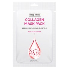 이지마인드 주름개선 콜라겐 마스크팩 27ml, 1개, 10개입