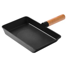 Glasslock 格拉氏洛克 CHEF TOPF Glasslock電磁爐IH木柄寬方形煎蛋鍋, 1個, 25.8cm