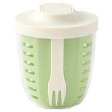 Modern House ON 便攜式濾水蔬果杯 綠色, 1個