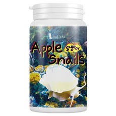아쿠아테라 애플스네일 달팽이사료, 200g, 1개