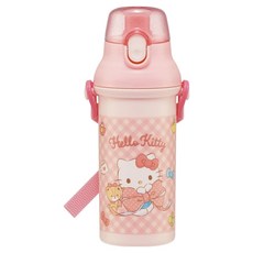 Skater PSB5SANAG 抗菌直飲水瓶, 1個, 480ml, Hello Kitty 25SS
