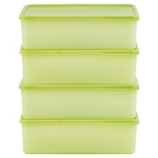 EASY&FREE All right keep 保鮮冰箱整理容器 1.2L, 1入, 4個