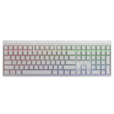 CHERRY MX Board 2.0S RGB MX2A 機械鍵盤, 靜音紅軸, 白色, CH-KB-20S2-RWSR