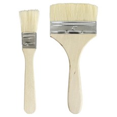 Finger Pop 指選好物 長柄羊毛刷, 1組, 1吋 + 4吋