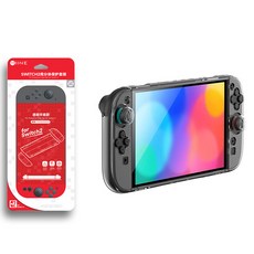 HOHOO 任天堂 Switch 2 硬式輕薄保護殼 Joy-Con 保護套 搖桿帽套組 輕薄型, 1套, 單一商品, 透明