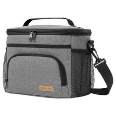米索羅恩 野餐大容量防水大型保冷袋, 1個, 灰色