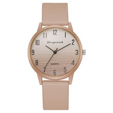 Daily Nest 簡約運動手錶, 1個, 杏色