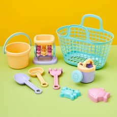 Modern House 沙玩具籃子 9種組, 1組, 混色