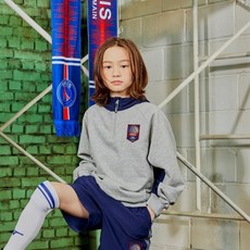 SFIT 男童 PSG 梭織拼色連帽T恤